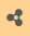 Yellow solid-dots icon: closed connection