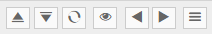 Chart navigation icons: increase/decrease price range, reset, hide/show navigation bar, date back/forward, export/print