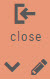 Red Journal tab labeled close